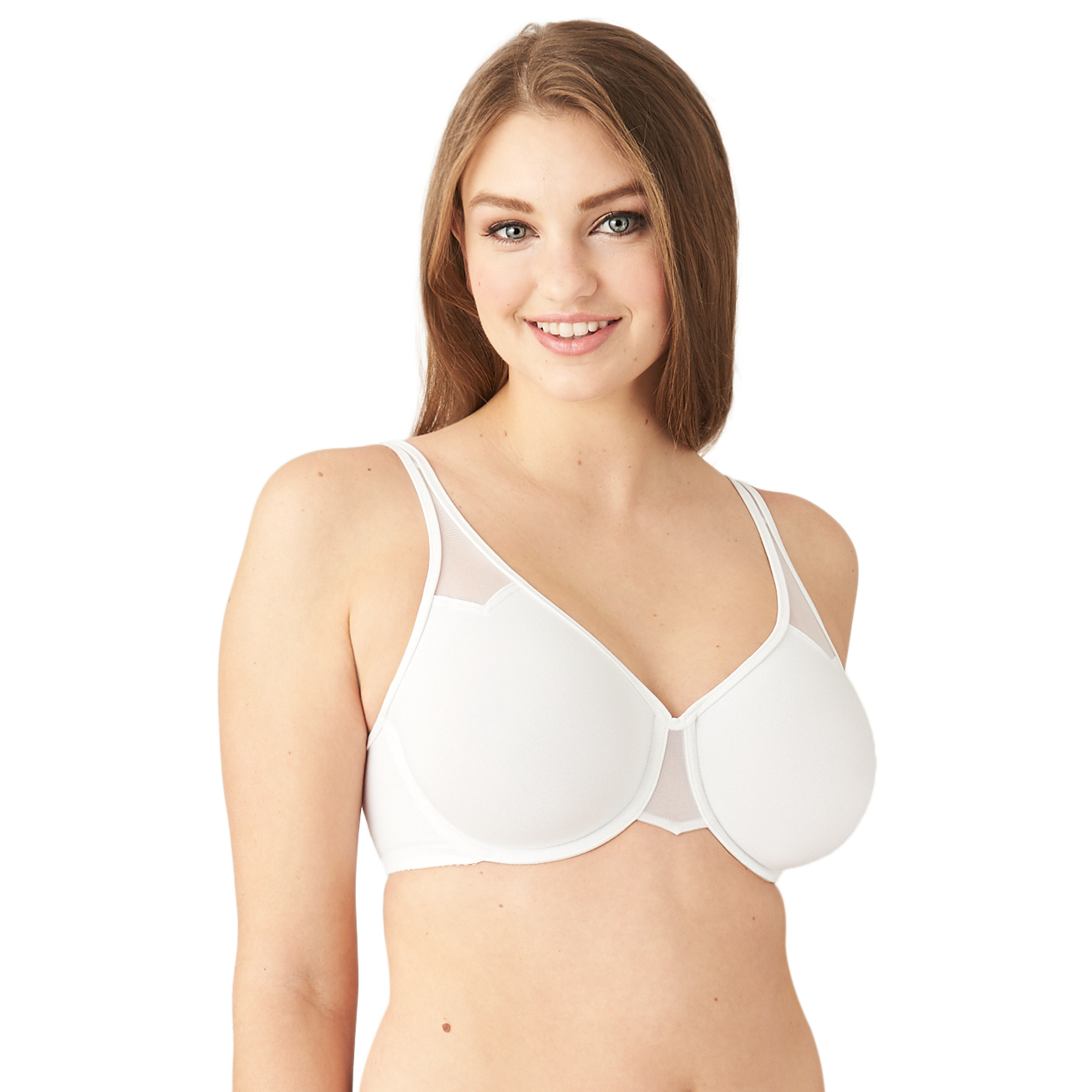 Wacoal Women's Bodysuede Ultra Full Figure Seamless Underwire Bra, Ivory,  32D : : Clothing, Shoes & Accessories